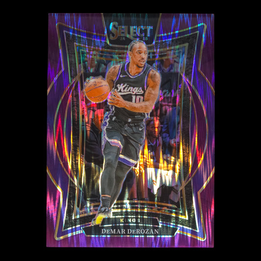 2024-25 DEMAR DEROZEN Concourse Purple Flash 136/249 Select