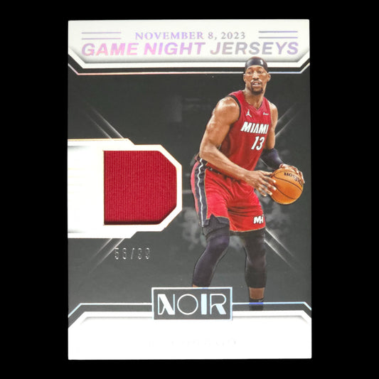 2024-25 BAM ADEBAYO  Game Night Jerseys 56/99 Noir GNJ-BAM