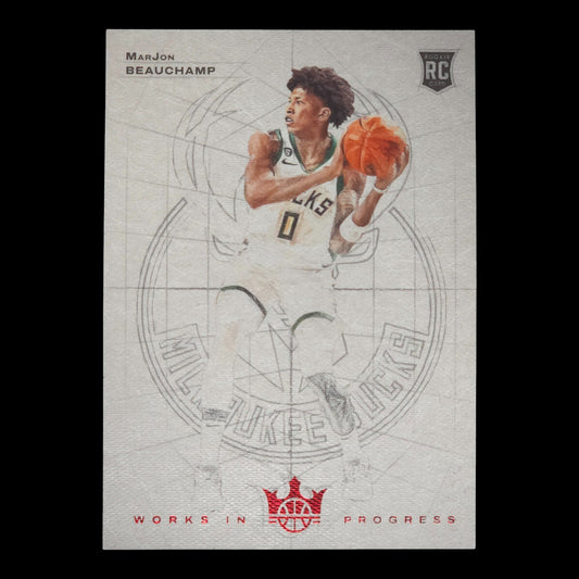 2022-23 MARJON BEAUCHAMP Works In Progress Ruby 21/149 Court Kings #27