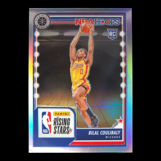 2023-24 BILAL COULIBALY Silver Rising Stars Hoops Wizards #287