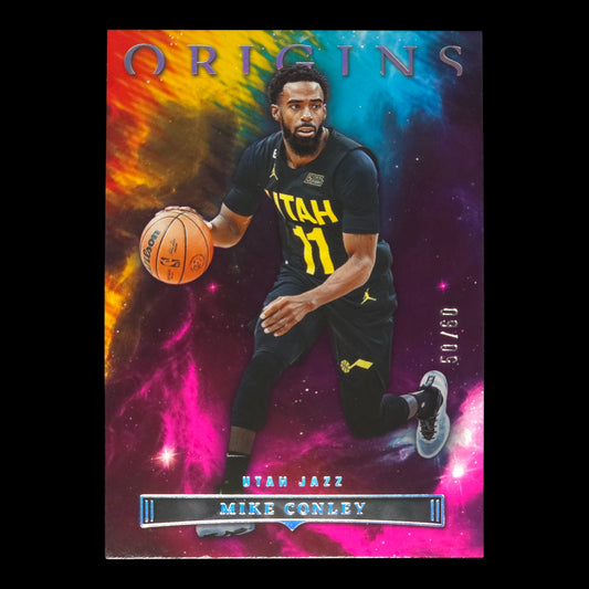 2022-23 MIKE CONLEY Purple 50/60 Origins Jazz #35