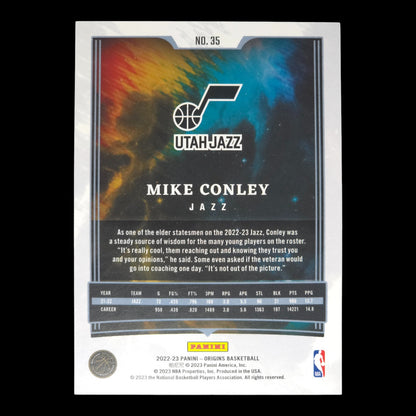 2022-23 MIKE CONLEY Purple 50/60 Origins Jazz #35