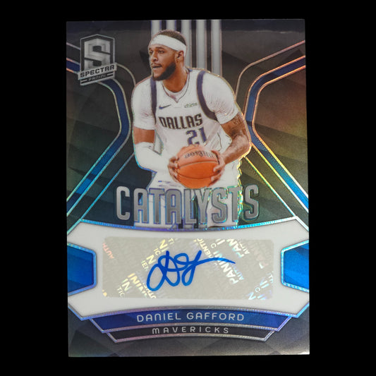 2023-24 DANIEL GAFFORD Catalysts Auto 52/99 Spectra Mavericks CS-DGF