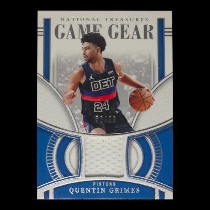 2023-24 QUENTINE GRIMES Game Gear 52/99 National Treasures GG-GRI