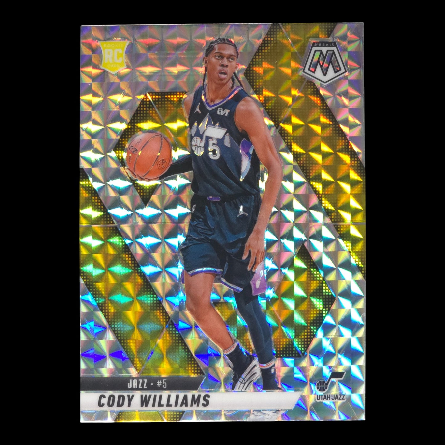 2024-25 CODY WILLIAMS Silver Mosaic Rookie Jazz #207