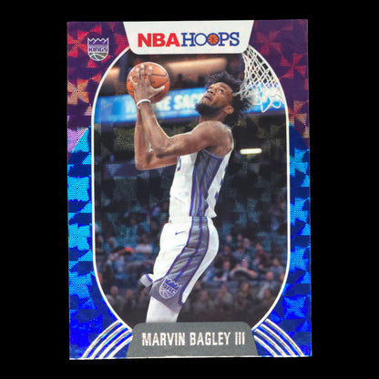 2020-21 MARVIN BAGLEY III Hyper Blue Hoops Kings #142