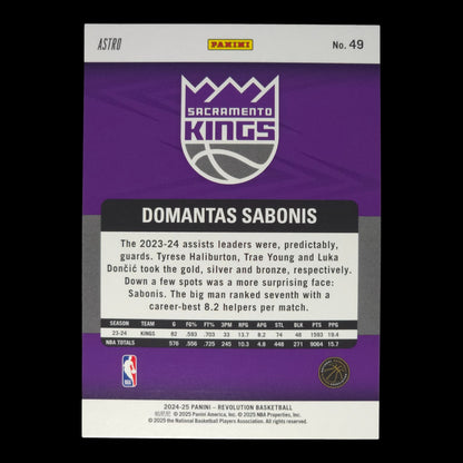 2024-25 DOMANTAS SABONIS Astro Revolution Kings #49