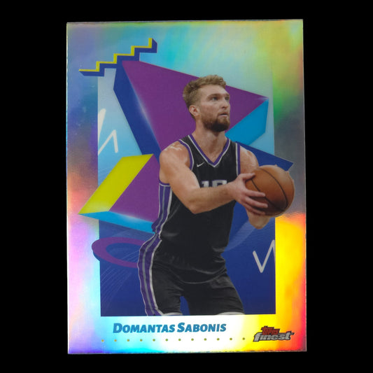 2024-25 DOMANTAS SABONIS Refractor Topps Finest #182