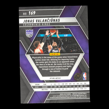 2024-25 JONAS VALANCIUNAS Silver Mosaic Kings #169