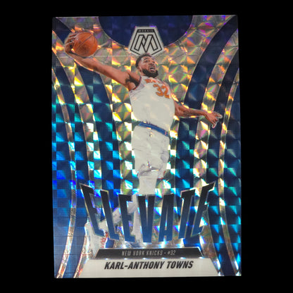 2024-25 KARL-ANTHONY TOWNS Silver Mosaic Elevate Knicks #22