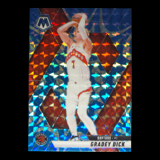 2024-25 GRADEY DICK Blue Reactive Mosaic Raptors #98