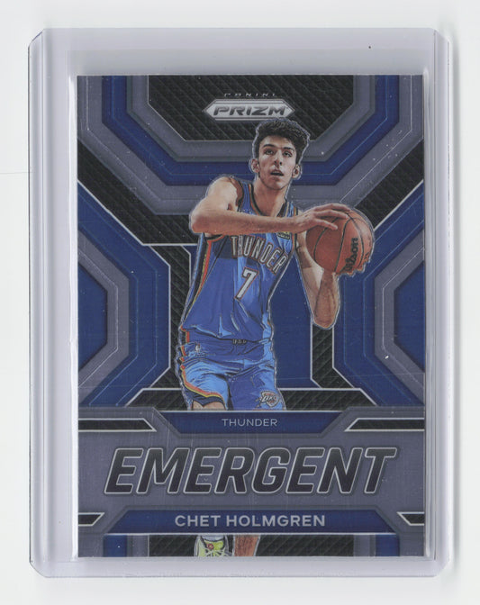 2022-23 - CHET HOLMGREN - Emergent Insert - Prizm - OKC #16