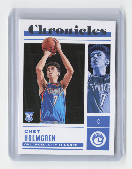2022-23 - CHET HOLMGREN - Rookie Base - Chronicles - OKC #49