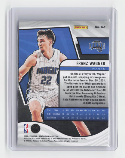 2021-22 FRANZ WAGNER - Rookie Base - Revolution - Magic #146