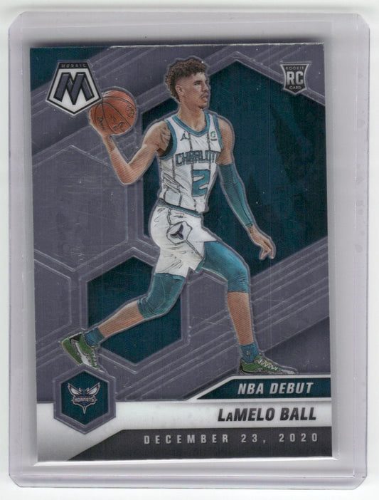 2020-21 LAMELO BALL Rookie Base Mosaic Hornets #262