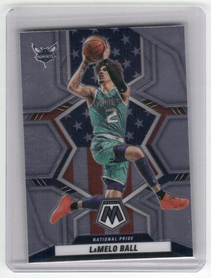 2021-22 LAMELO BALL National Pride Mosaic Hornets #251