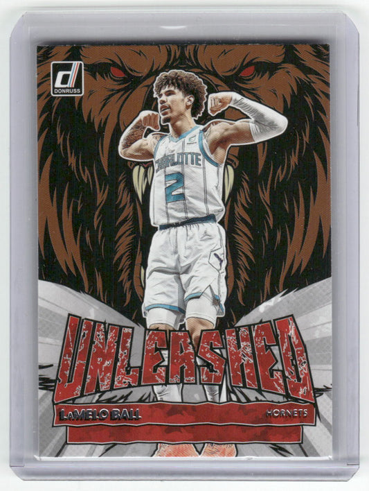 2022-23 LAMELO BALL Unleashed Insert Donruss Hornets #9