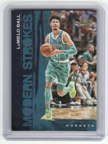 2023-24 LAMELO BALL Modern Strokes Court Kings Hornets #7
