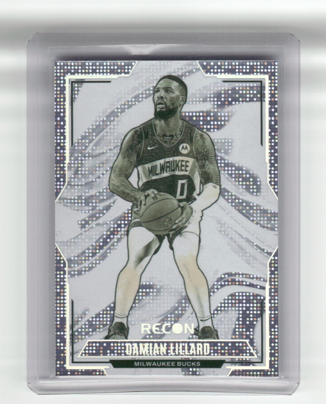 2023-24 DAMIAN LILLARD Contours Case Hit SSP Recon Bucks #13