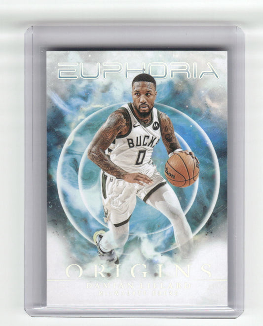 2023-24 DAMIAN LILLARD Euphoria Insert Origins Bucks #13