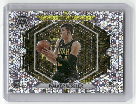 2022-23 WALKER KESSLER Rookie Variation Mosaic fast break Jazz #212