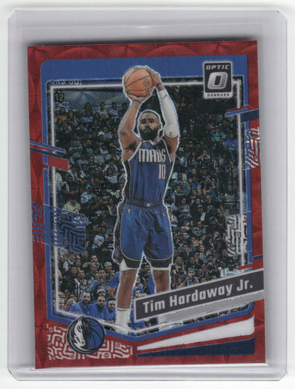 2023-24 TIM HARDAWAY JR. Red Variation Optic Int Mavericks #68