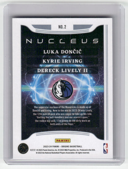 2023-24 MAVERICKS Nucleus Insert Origins #2