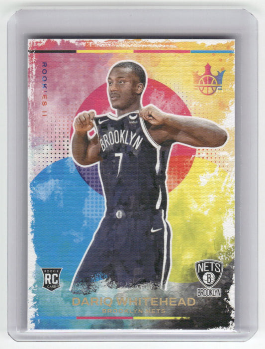 2023-24 DARIQ WHITEHEAD Level II Rookie Court Kings Nets #131