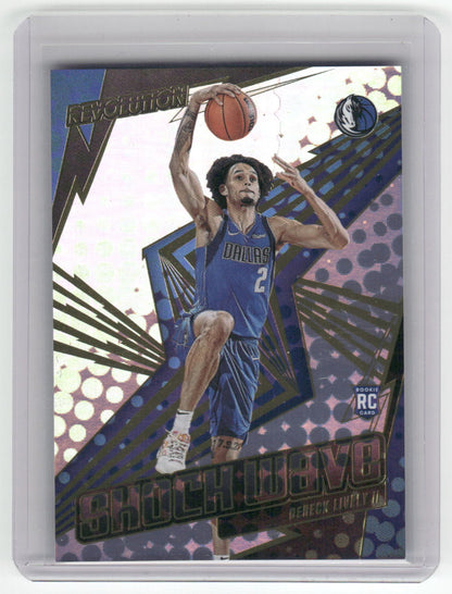 2023-24 DERICK LIVELY  Rookie Shockwave Mavericks Revolution #11