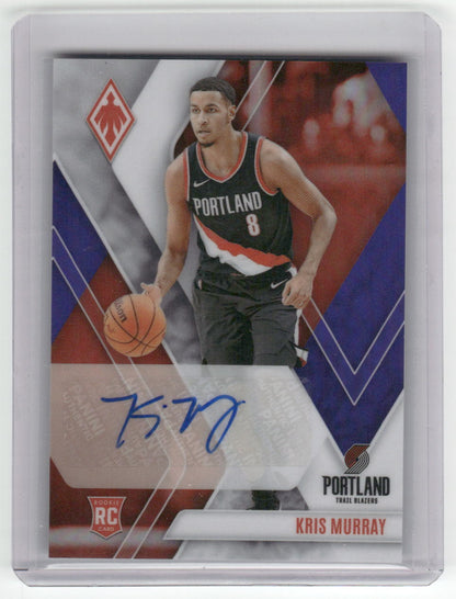 2023-24 KRIS MURRAY Rookie Auto 20/75 Phoenix Blazers PRA-KMY