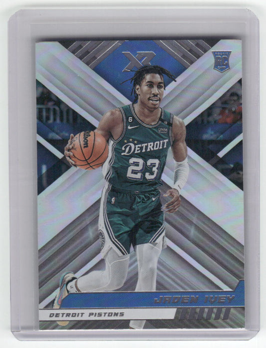 2022-23 JADEN IVEY Rookie XR Silver Chronicles Pistons #290