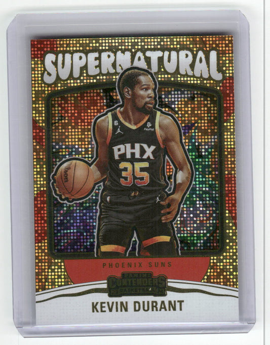 2023-24 KEVIN DURANT Supernatural Contenders Suns #24