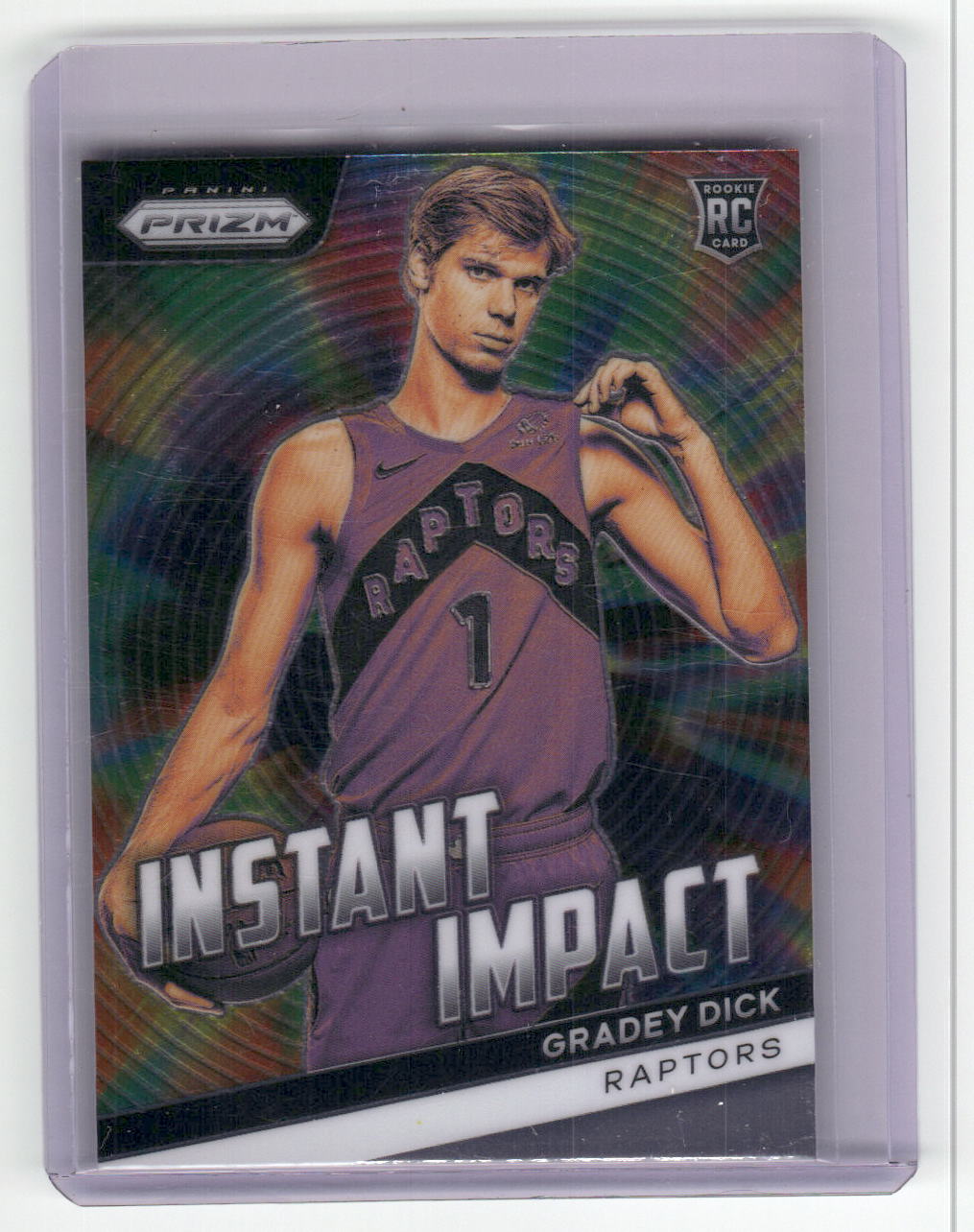 2023-24 GRADEY DICK Instant Impact Prizm Raptors #20