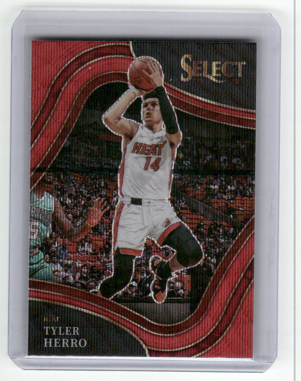 2021-22 TYLER HERRO Courtside Red Wave Select Heat #225