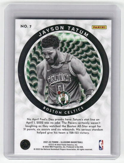 2021-22 JASON TATUM Mystique Illusions Celtics #7