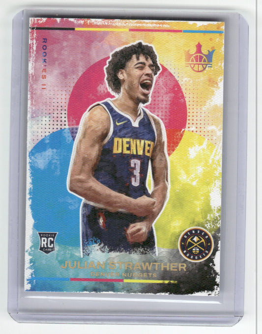 2023-24 JULIAN STRAWTHER Rookies Level II Court Kings Nuggets #122