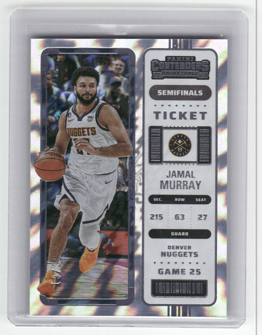 2022-23 JAMAL MURRAY Semi Finals Ticket 19/99 Contenders Nuggets