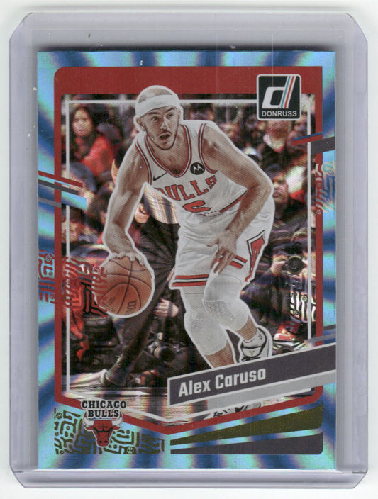 2023-24 ALEX CARUSO Blue Laser Donruss Bulls #191