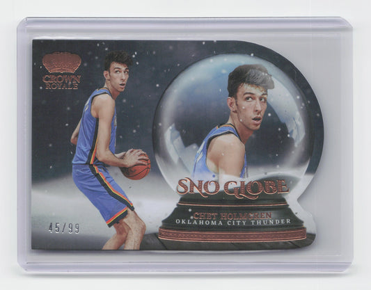 2022-23 CHET HOLMGREN Sno Globe 45/99 SSP Rookie Crown Royale OKC