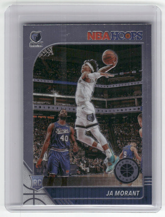 2018-19 JA MORANT ROOKIE Hoops Premium Grizzlies #259