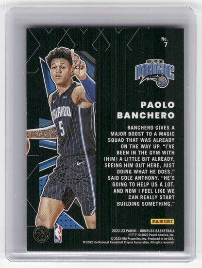 2022-2023 PAOLO BANCHERO X-PECTATIONS Donruss Magic #7