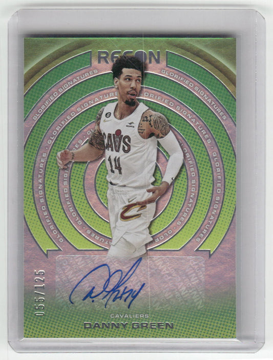 2022-2023 DANNY GREEN Glorified Signatures 55/125 Recon Cavs GS-DYG