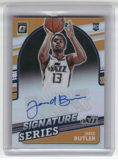 2021-2022 JARED BUTLER Rookie Signature Series Jazz SS-JBT