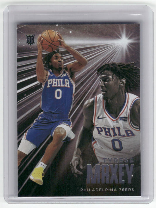2020-21 TYRESE MAXEY Rookie Essentials Chronicles 76ers #208