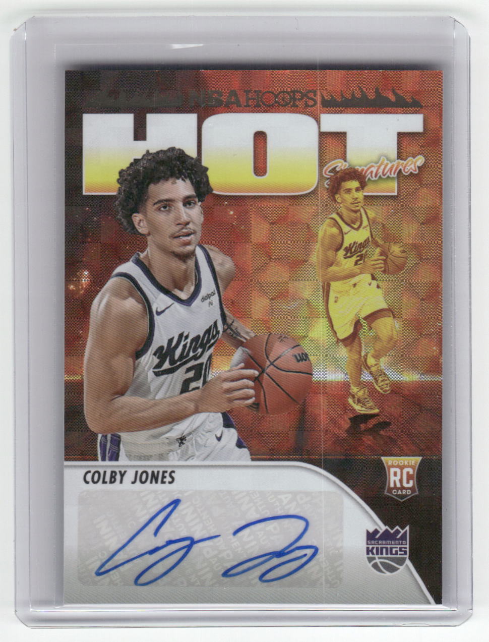 2023-24 COLBY JONES Hot Signatures Hoops Kings HSR-CJ