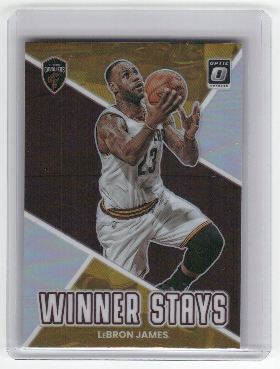 2022-23 LEBRON JAMES Winner Stays Holo Optic Lakers #2