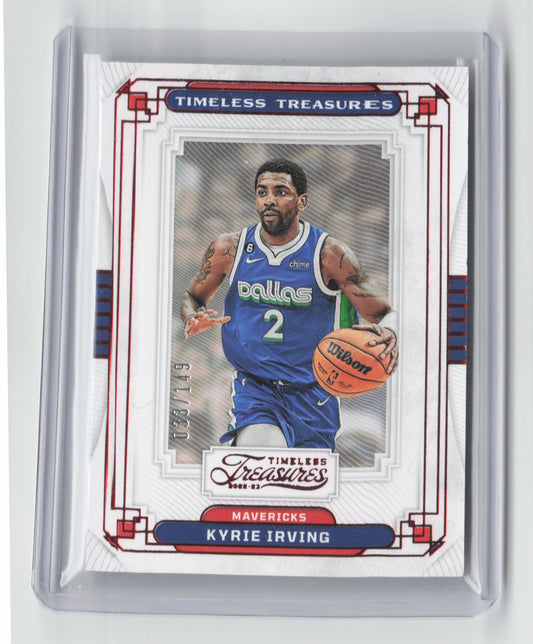 2022-23 KYRIE IRVING Timeless Treasures 033/149 Red Chronicles Mavericks #370