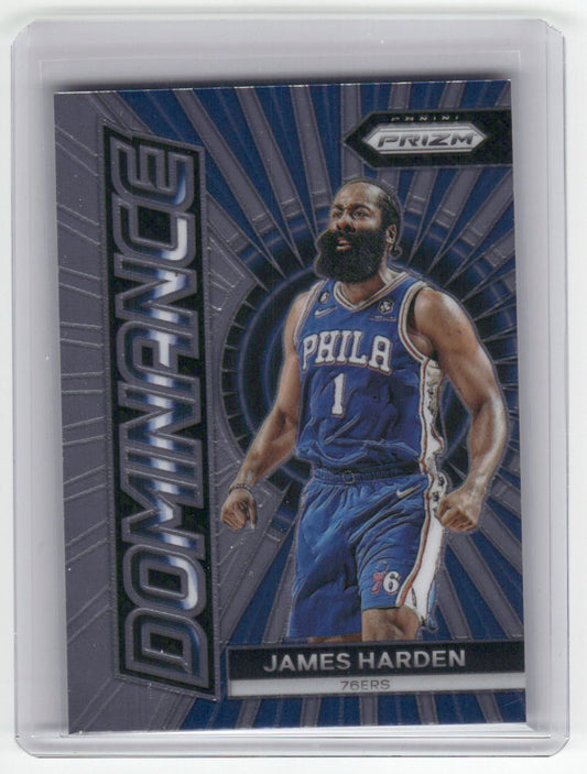 2023-24 JAMES HARDEN Dominance Prizm 76ers #21