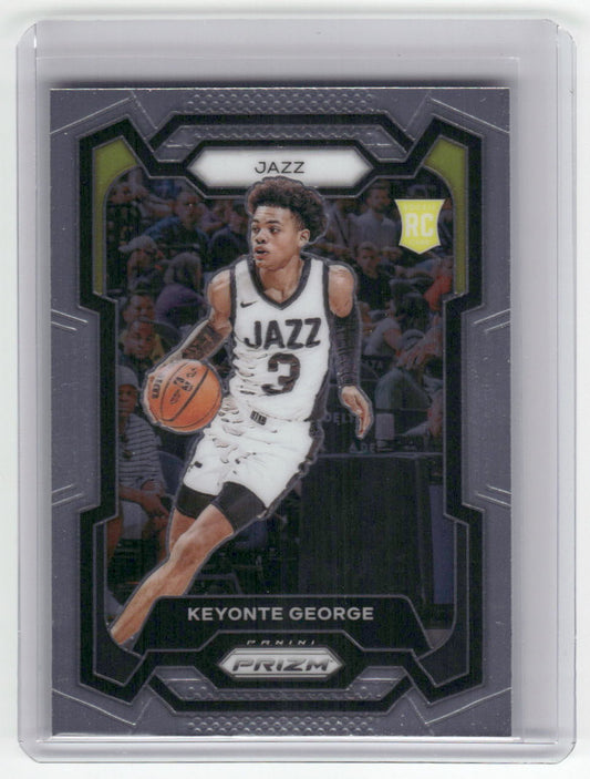 2023-24 KEYONTE GEORGE Rookie Prizm Jazz #127