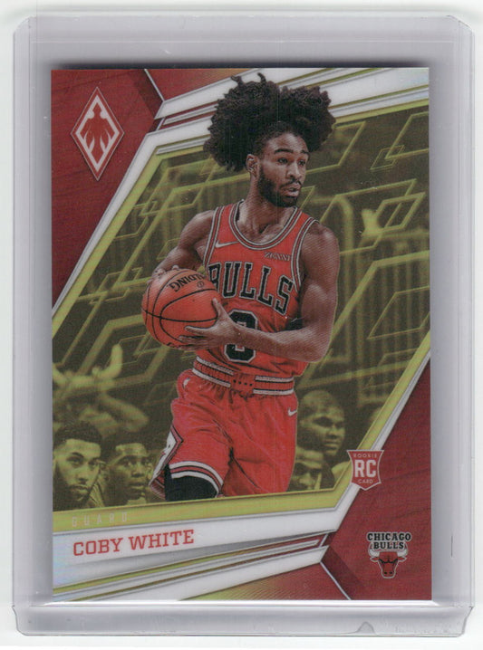 2019-20  COBY WHITE Rookie Gold 10/10 Bookend Phoenix Bulls #576